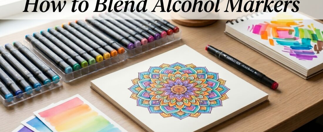 How to Blend Alcohol Markers: Beginner’s Guide to Smooth Coloring in 2026
